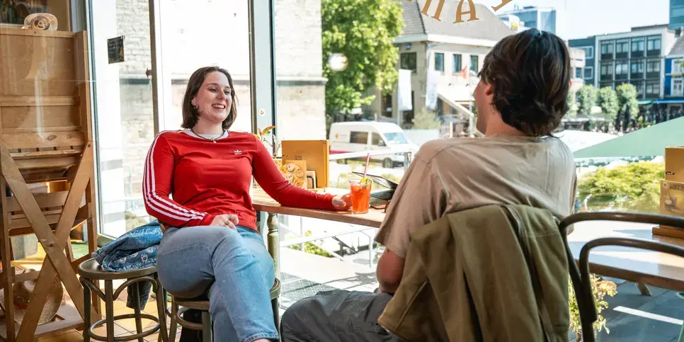 Cafe Drankje Gesprek Zuyd Hogeschool Heerlen
