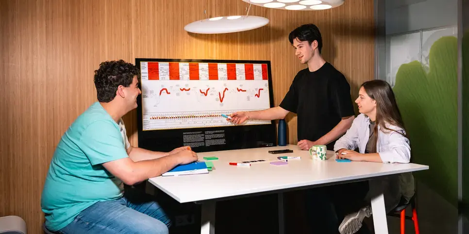 Technische bedrijfskunde presentatie drie personen