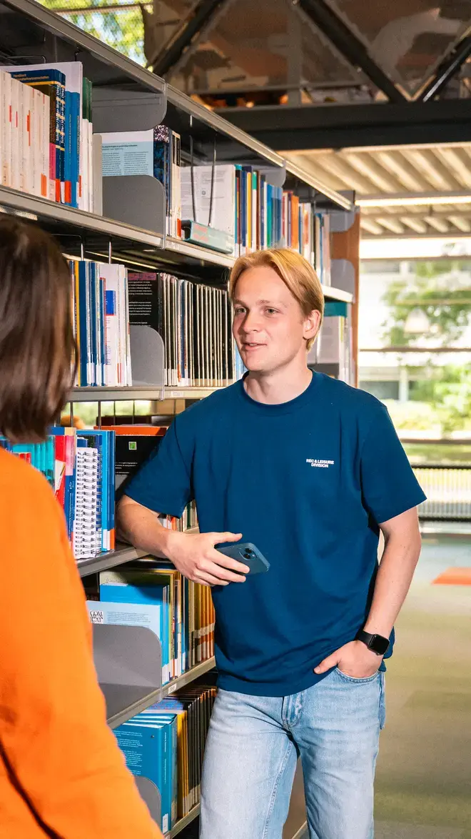 Bibliotheek Boekenplank Bladeren Zuyd Hogeschool Heerlen