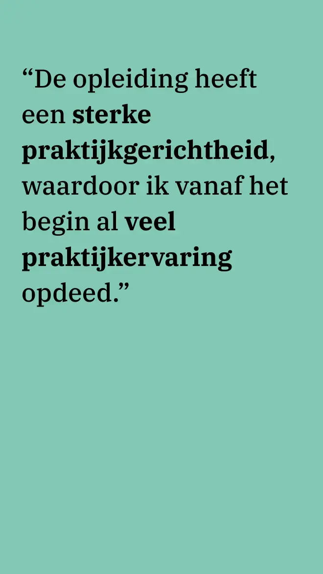 Fysiotherapie quote oud student