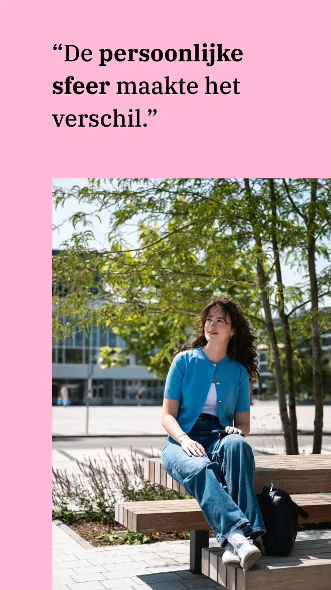 Zuyd Hogeschool oud student quote