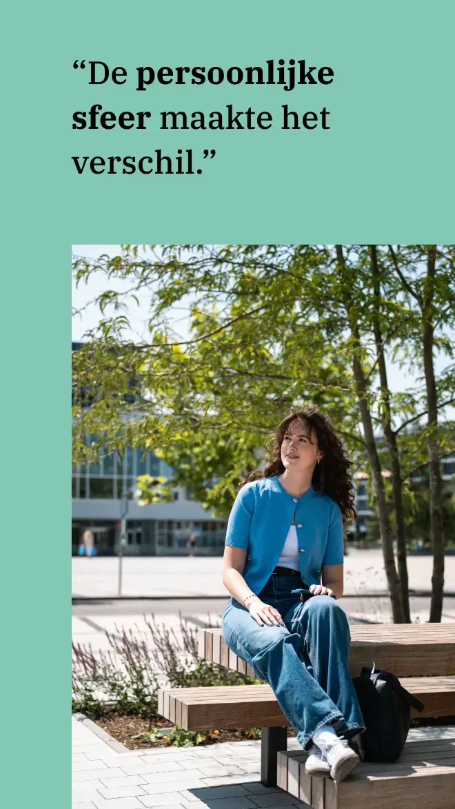 Zuyd Hogeschool oud student quote