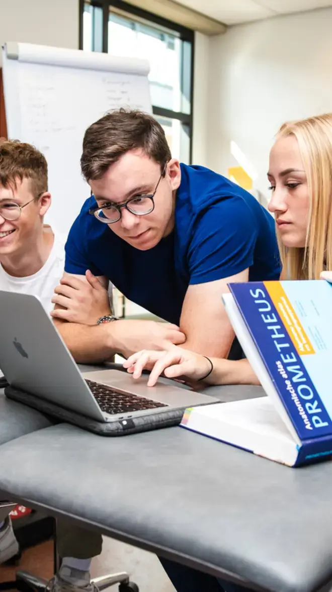 Fysiotherapie studenten Zuyd Hogeschool