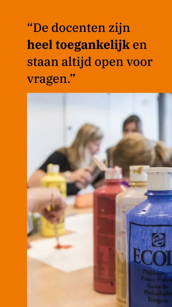 Leraar basisonderwijs - oud student quote