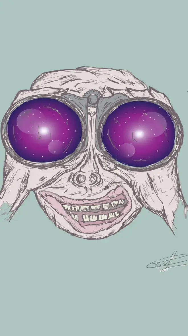 Vormgeving Visuele Communicatie - mannetje met bril