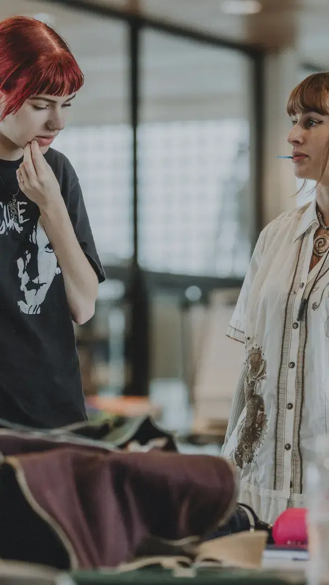 ABK DBKV Design - studentes nadenken