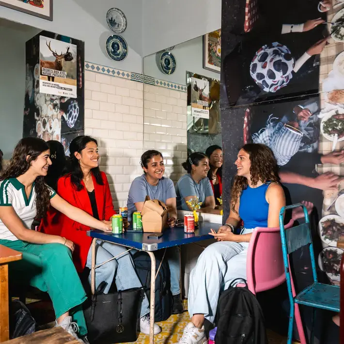 Café Gesprek Groepsfoto Zuyd Hogeschool Internationaal
