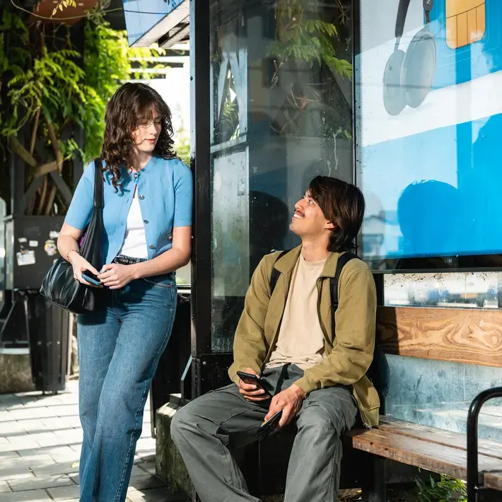 Zuyd Hogeschool studenten gesprek heerlen