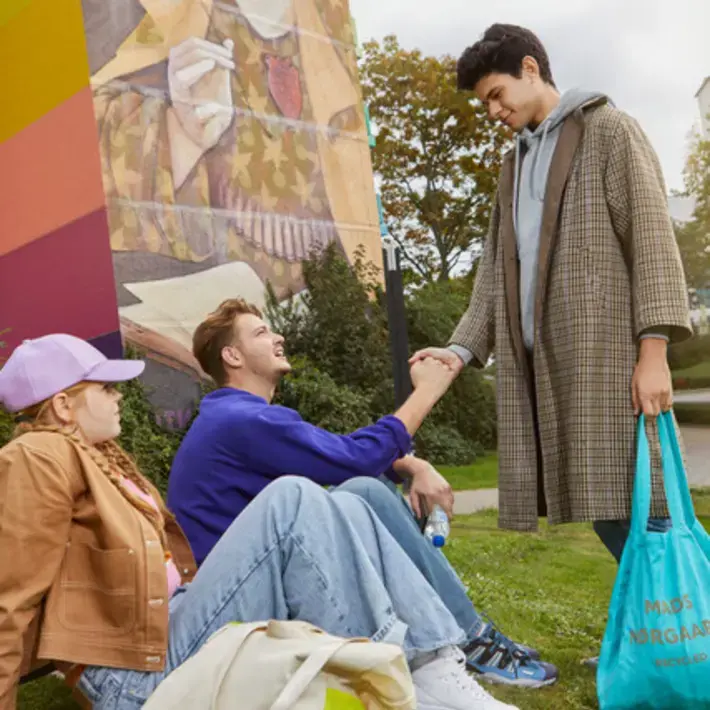 Zuyd Hogeschool studenten park ontmoeting studentlife