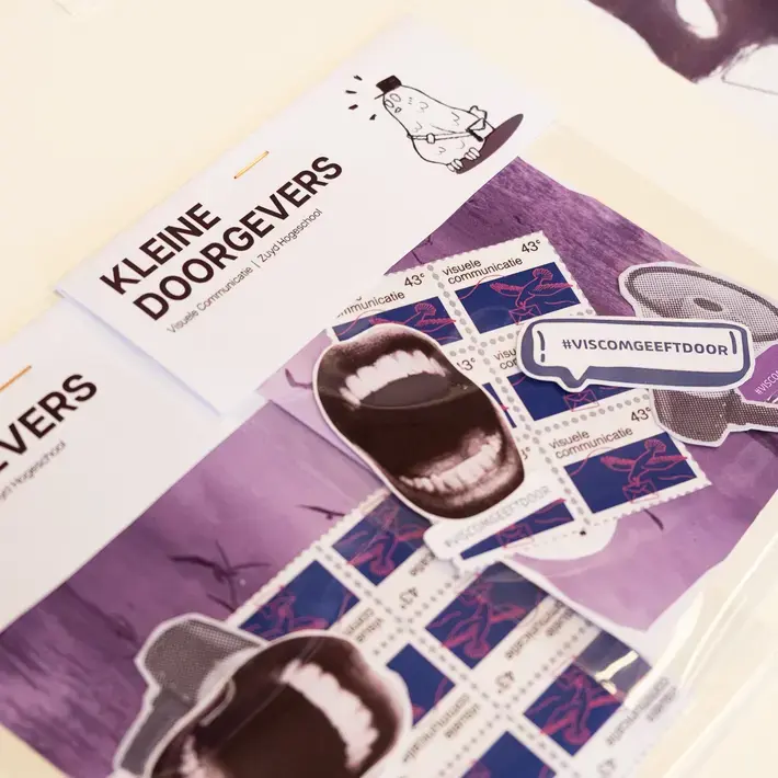 Visuele Communicatie - grafisch brochure