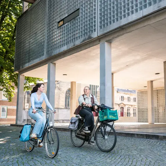Fietsen Binnenplaats BlikVooruit Zuyd Hogeschool Maastricht
