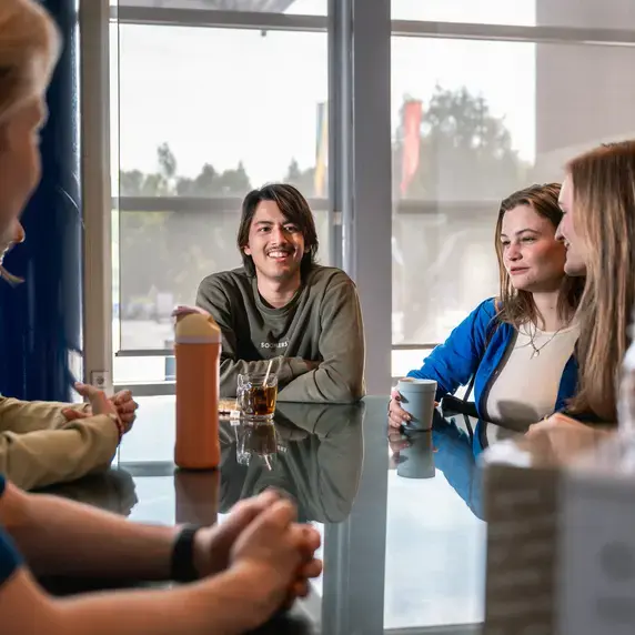 Lounge Gesprek Koffie Zuyd Hogeschool Heerlen