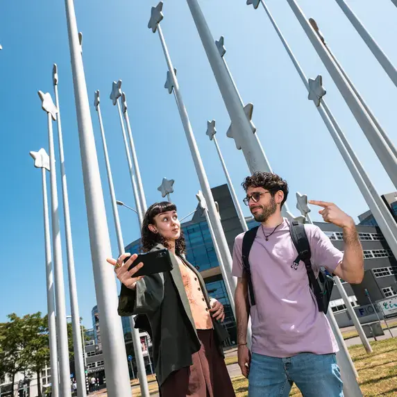Plein Poseren BlikVooruit Zuyd Hogeschool Internationaal