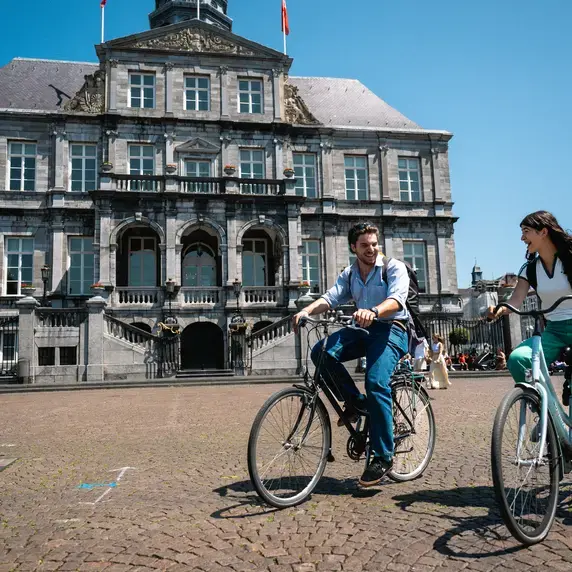 Fiets Stad Lachend Zuyd Hogeschool Internationaal
