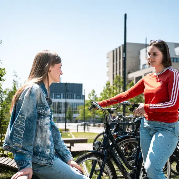 Fietsenrek Samen Buiten Zuyd Hogeschool Heerlen