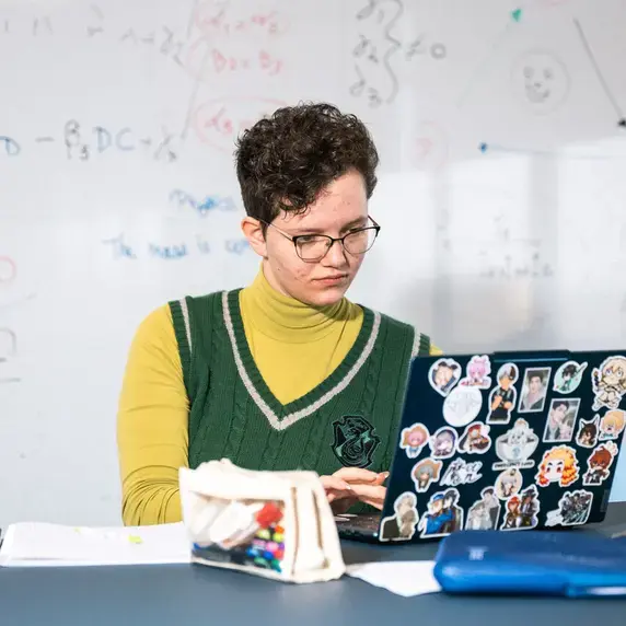  Zuyd Hogeschool student laptop studentlife opleidingen