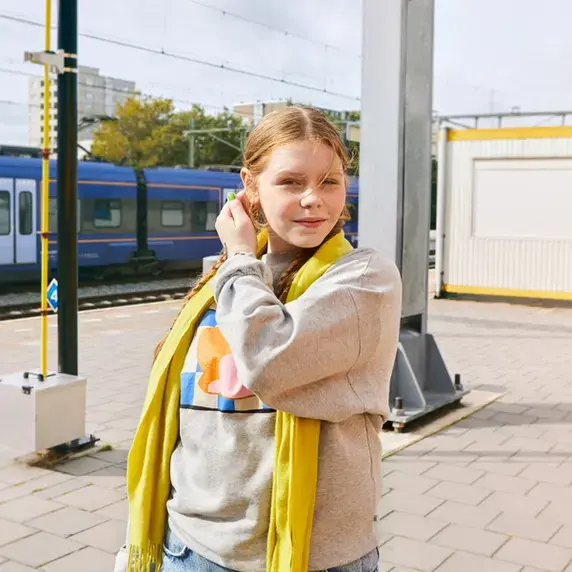 Zuyd Hogeschool student station perron studentlife