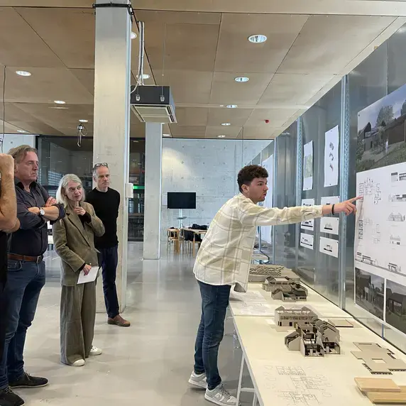 Vormgeving Architectuur beoordeling door docenten