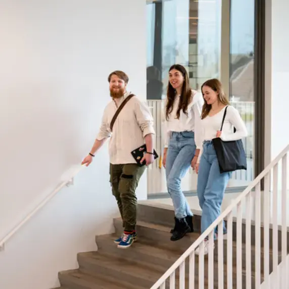 Commercieel Management ad 400x400 studenten in trappenhuis.jpg