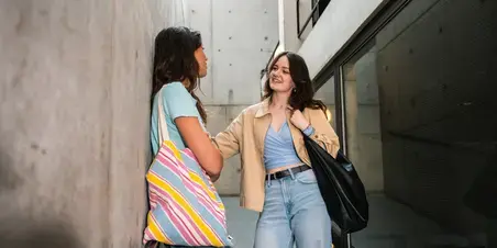 Gang Gesprek Lachend Zuyd Hogeschool Maastricht