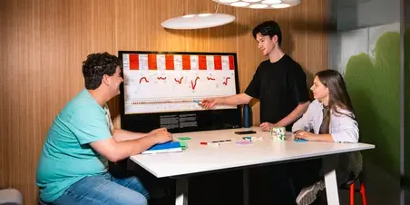 Technische bedrijfskunde presentatie drie personen