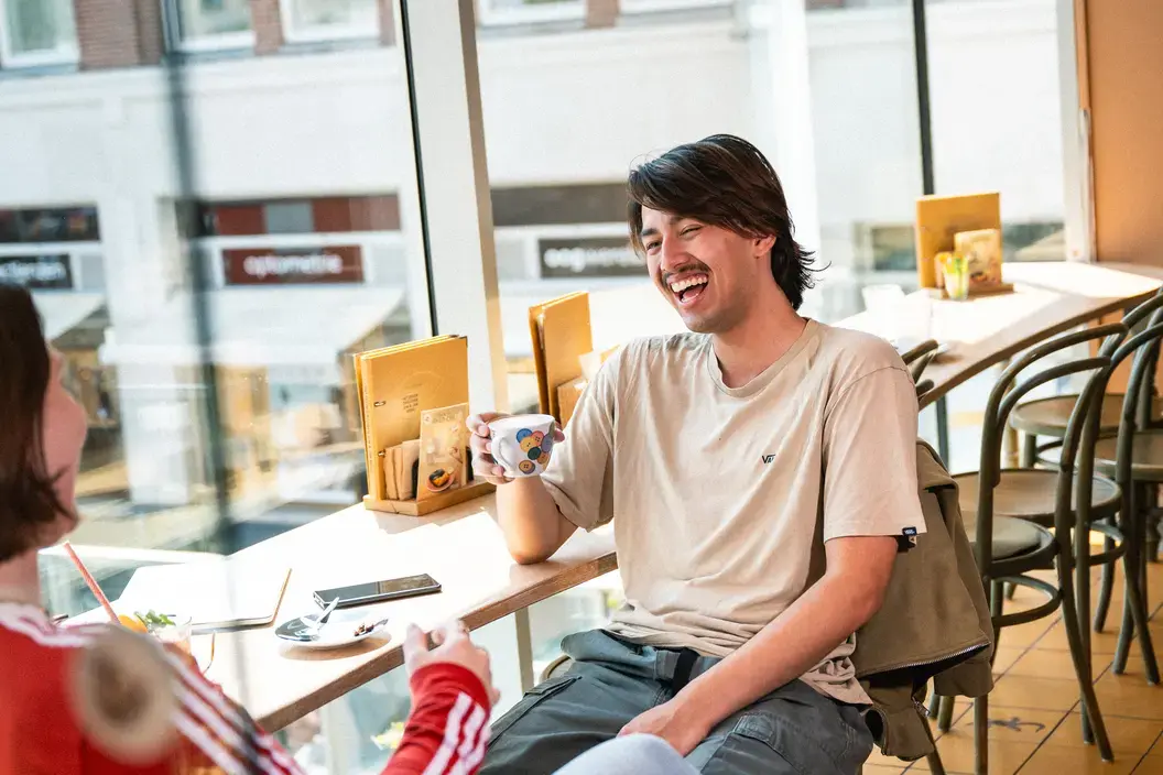 Cafe Koffie Gesprek Zuyd Hogeschool Heerlen